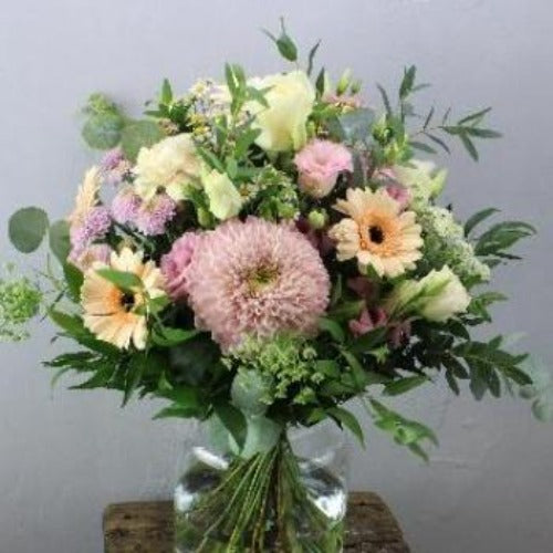 Pastel Handtied Bouquet same day delivery Amesbury florists